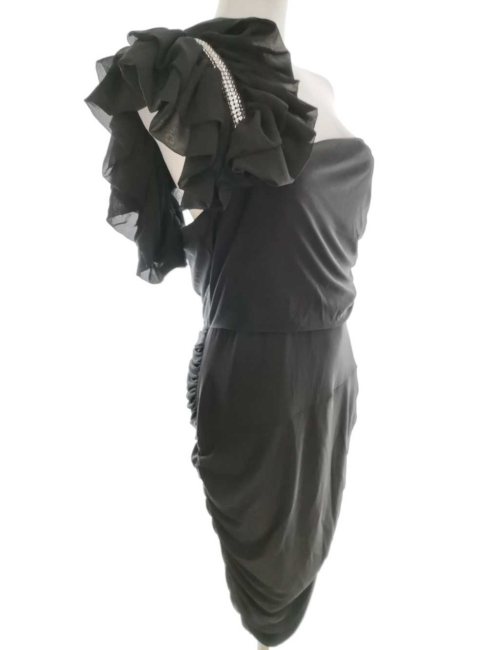 River island  Size 16 (42) Black Midi Ball Gown E… - image 2