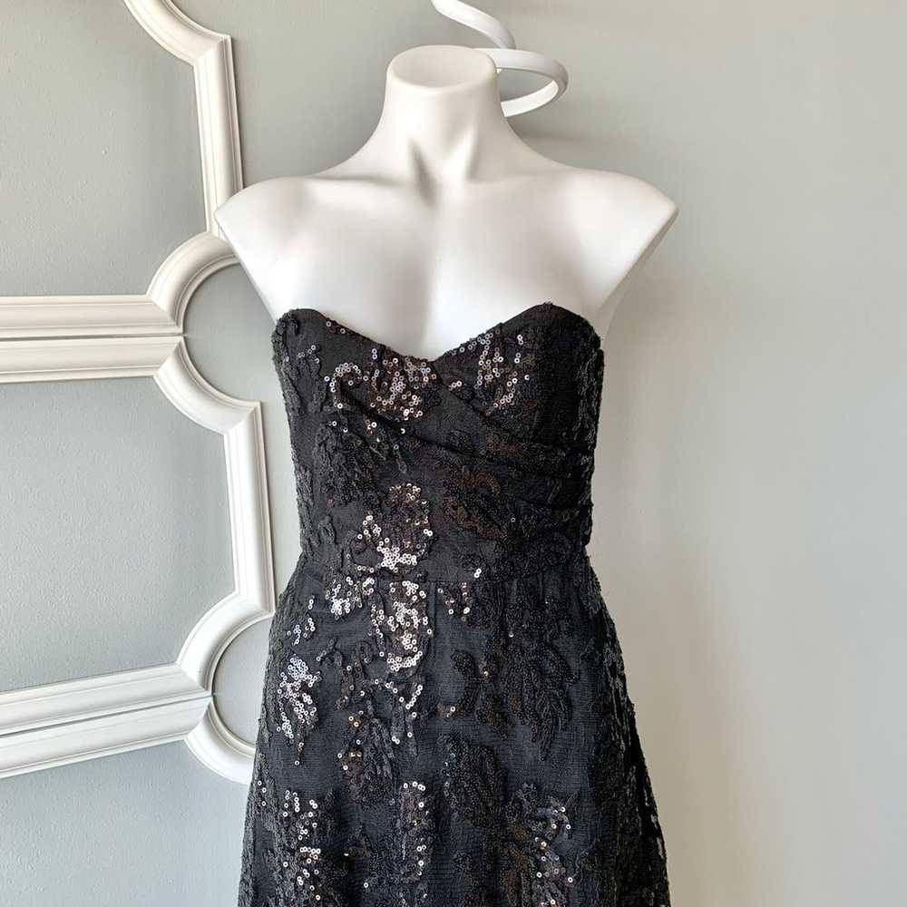 Milly Tori Lace Sequin Embroidery Evening Dress i… - image 3