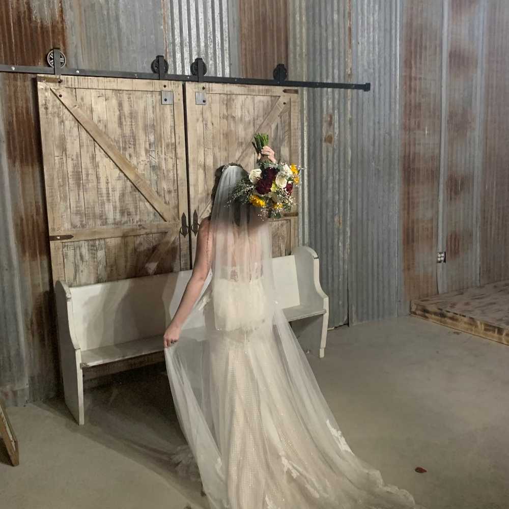 Wedding dress size 8 - image 1