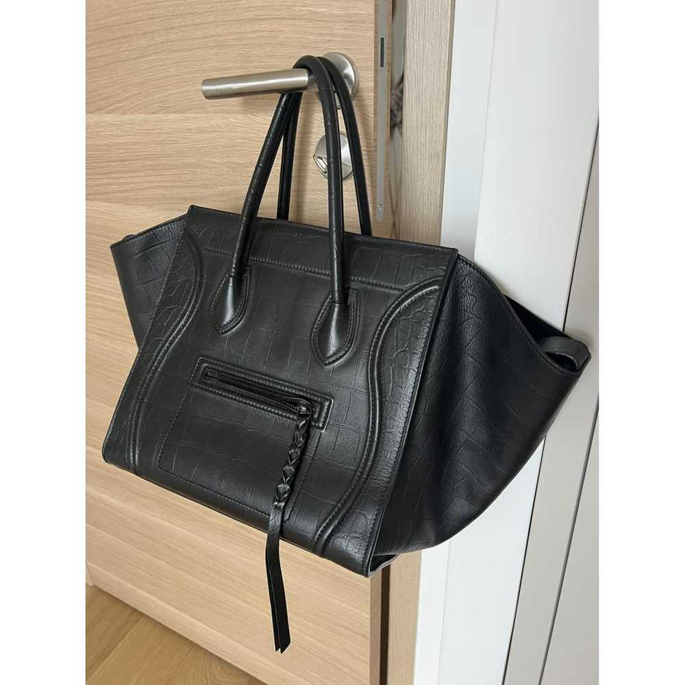 Celine Luggage Phantom leather handbag - image 4
