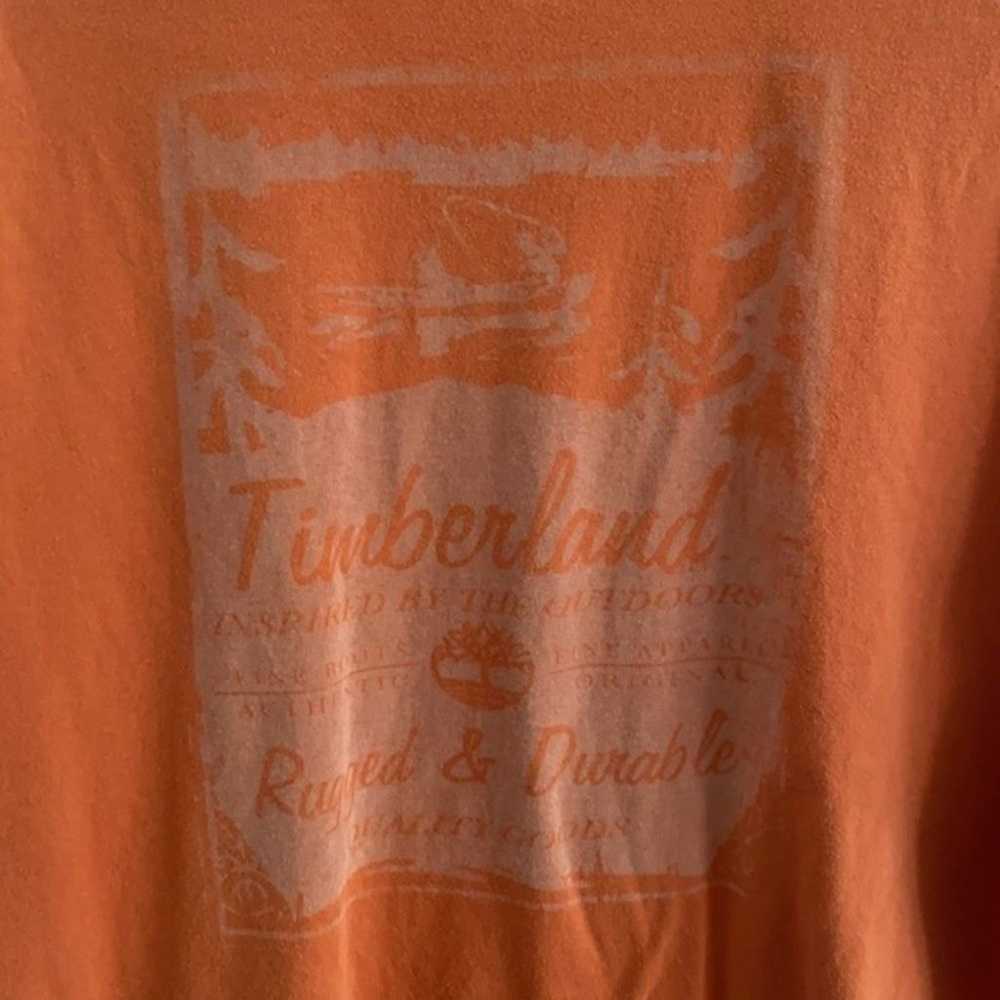 Timberland earth keepers T-shirt brick color - image 4