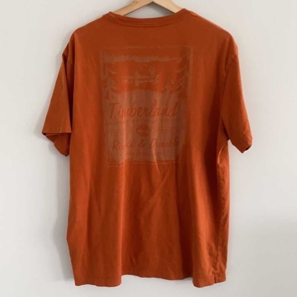Timberland earth keepers T-shirt brick color - image 5