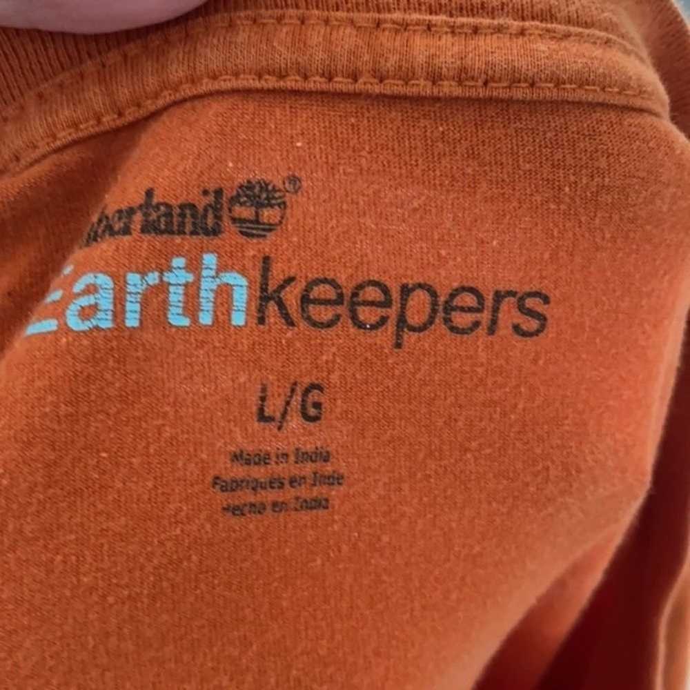 Timberland earth keepers T-shirt brick color - image 7