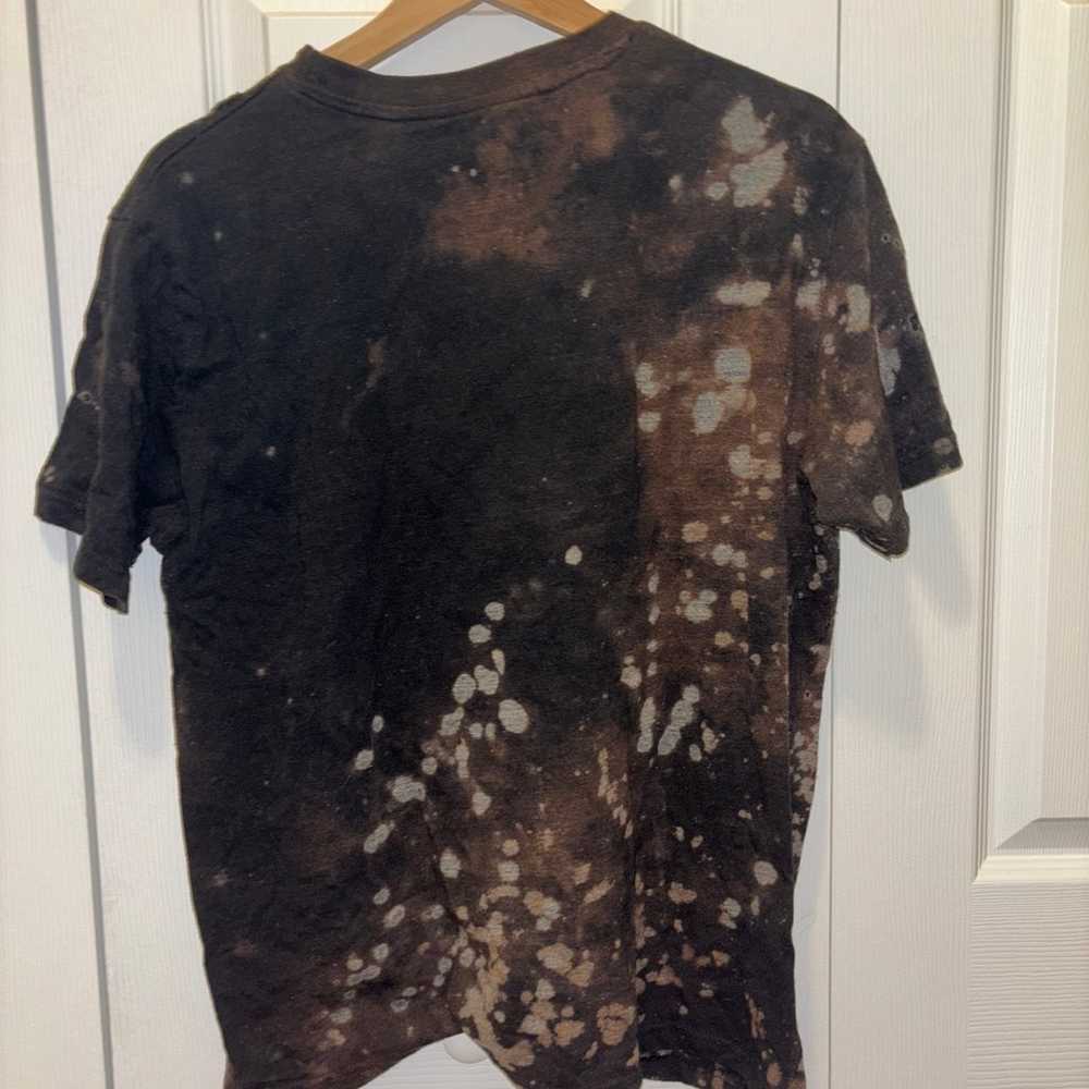 Distressed Jurassic Park Tee Shirt T-Shirt Black … - image 2