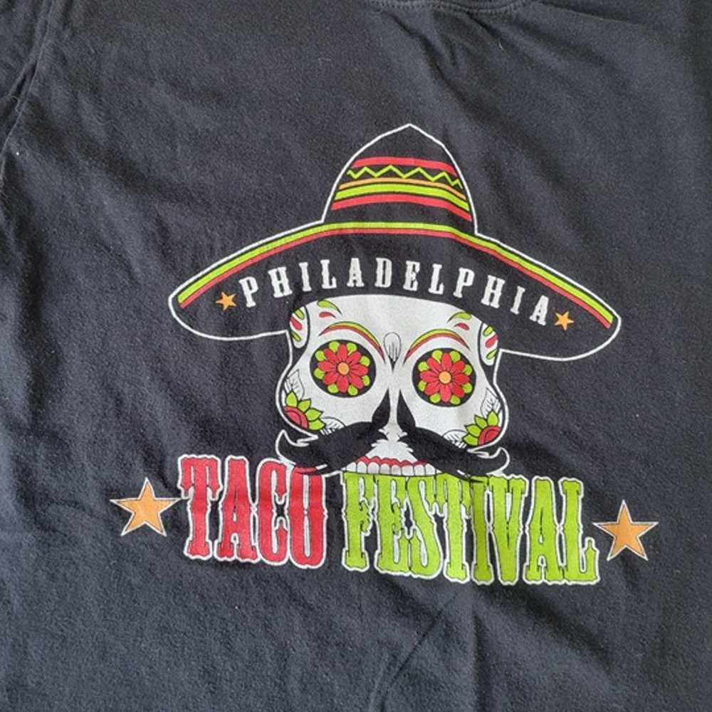 Philadelphia TACO FESTIVAL Sugar Skull Sombrero D… - image 2