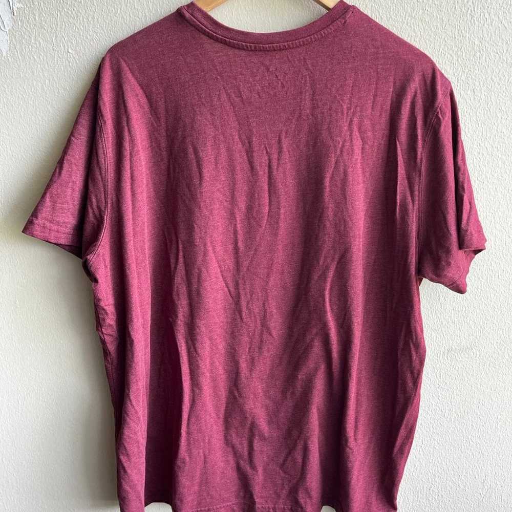 Eddie Bauer burgundy t-shirt - image 4