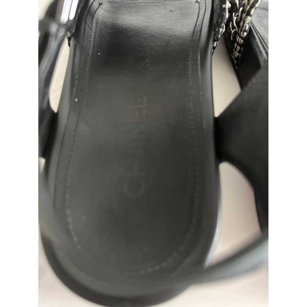 Chanel Dad Sandals tweed sandal - image 5