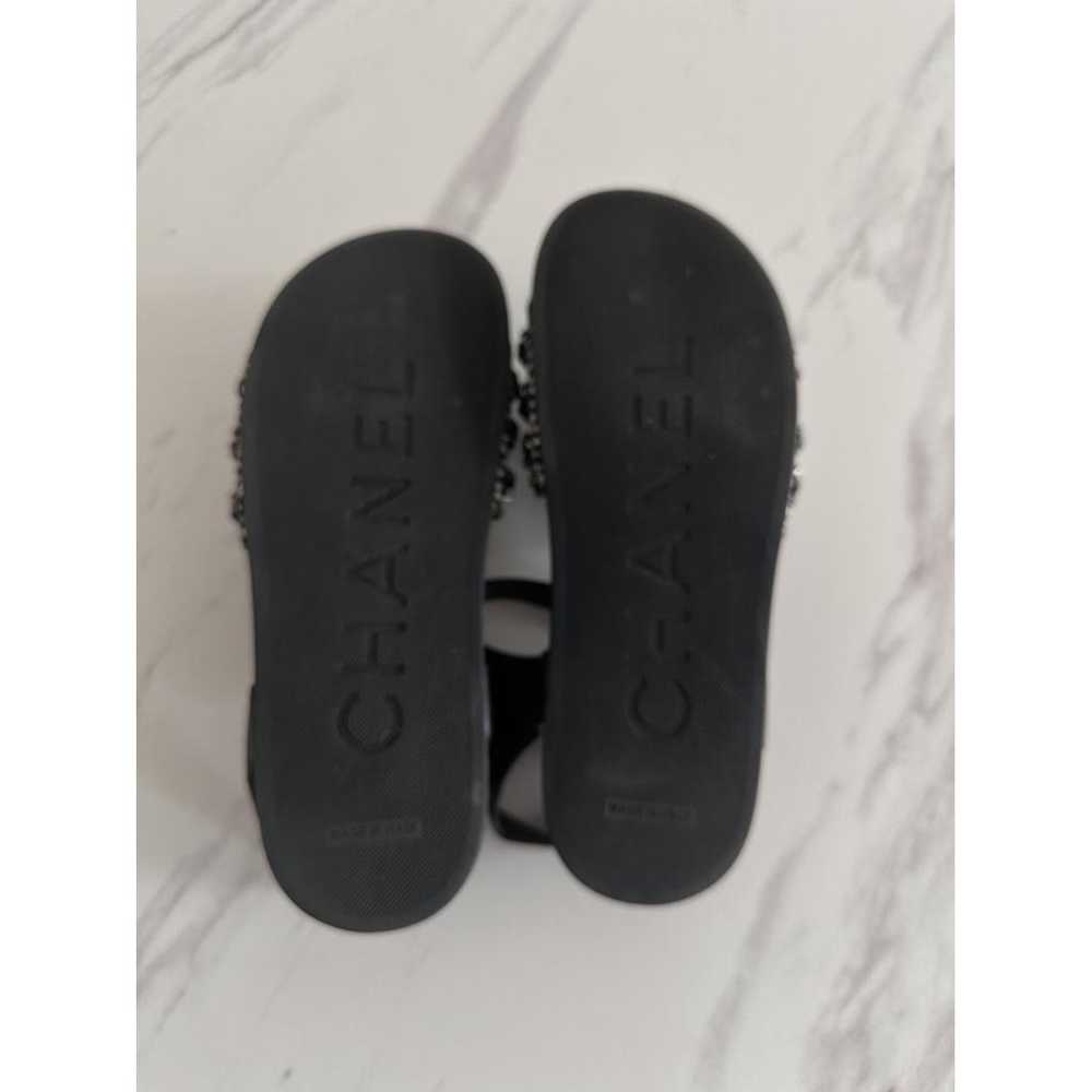 Chanel Dad Sandals tweed sandal - image 6