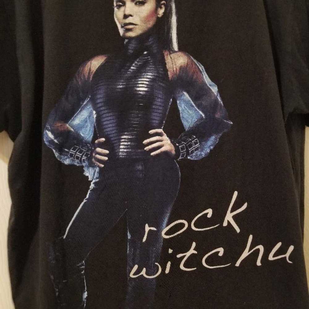 Janet Jackson Rock WitchU Tour Tee Unisex Best OF… - image 1