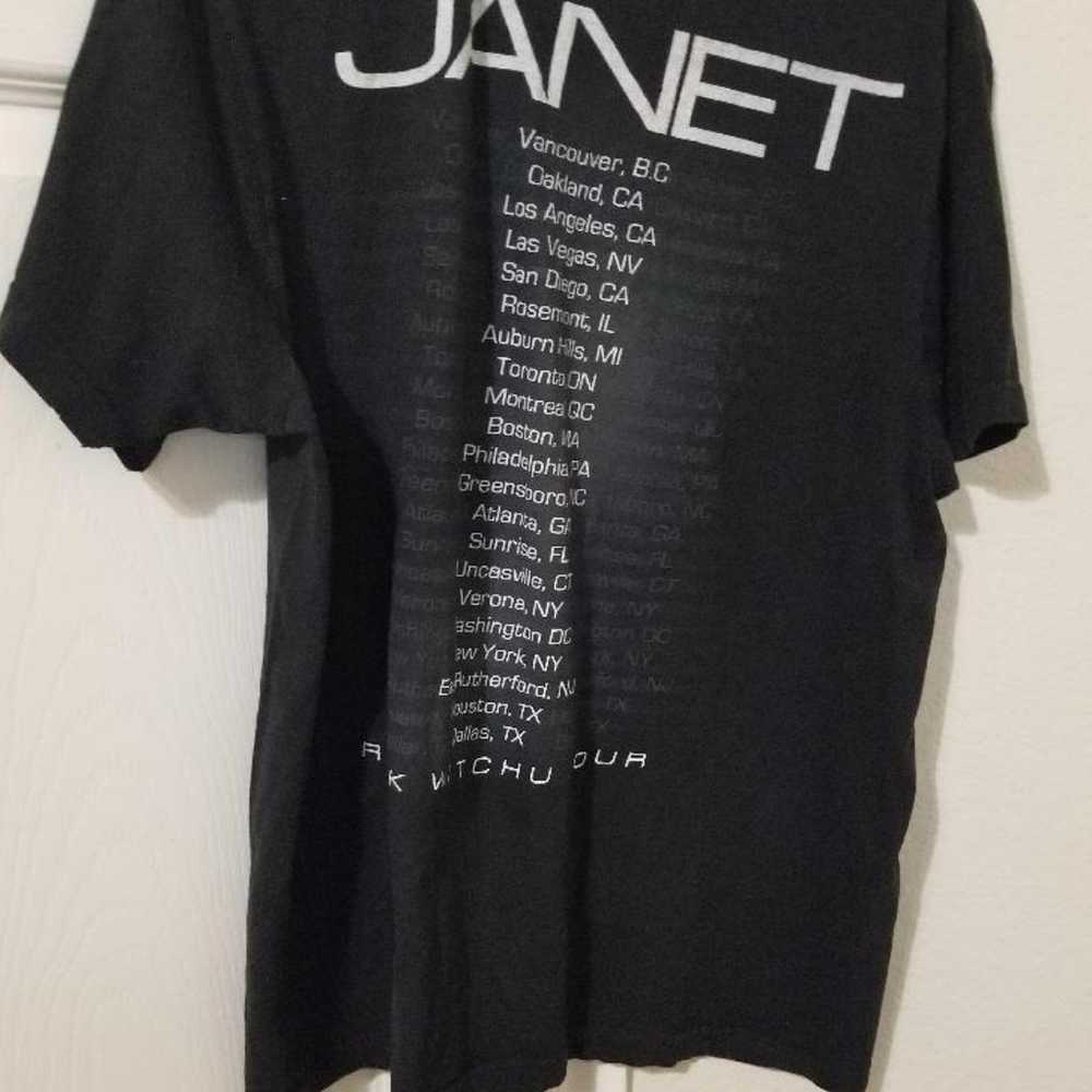 Janet Jackson Rock WitchU Tour Tee Unisex Best OF… - image 2