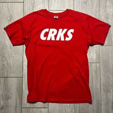 Crooks and castles shirt red size large - image 1