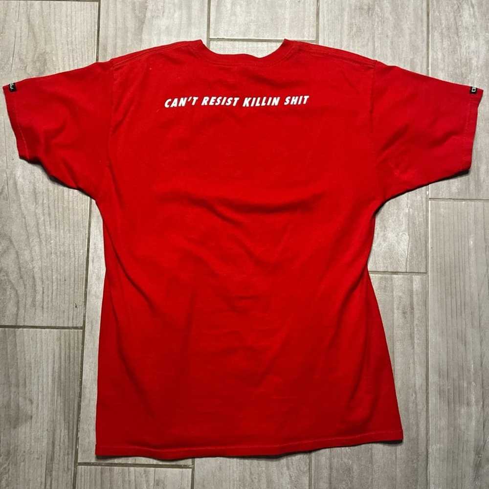 Crooks and castles shirt red size large - image 2