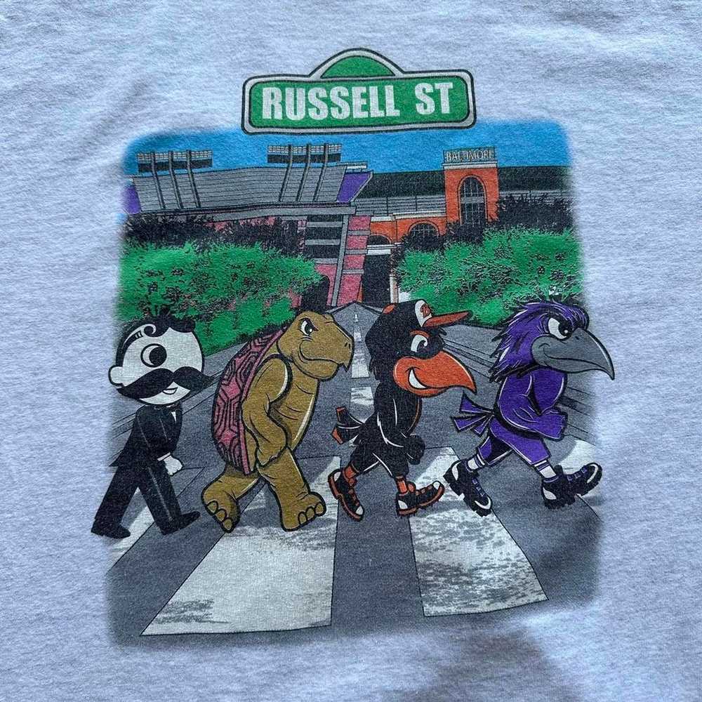 Vintage Baltimore sports Russell street beatles t… - image 3