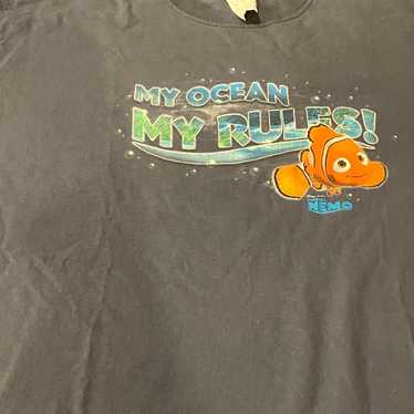 Vintage Y2K Finding Nemo Disney Store Shirt XL