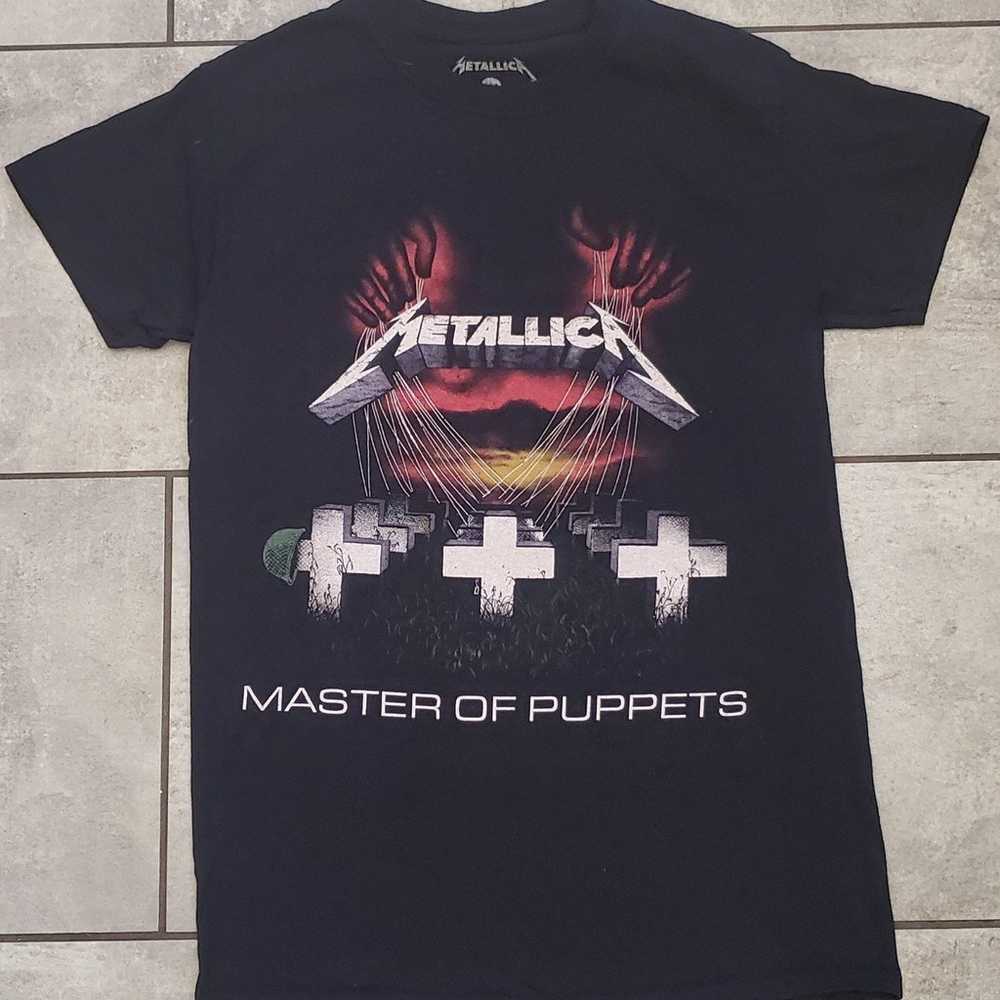 Vintage Metallica Master of Puppets T shirt Small - image 1