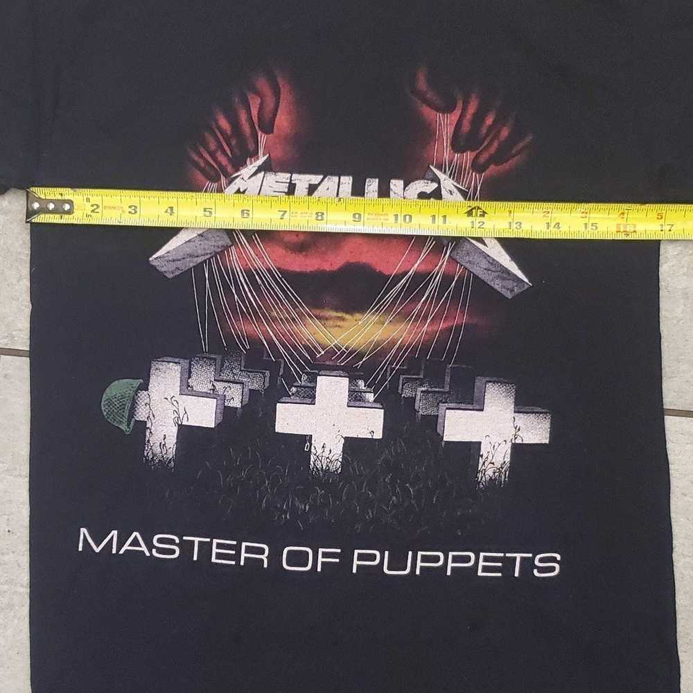 Vintage Metallica Master of Puppets T shirt Small - image 2