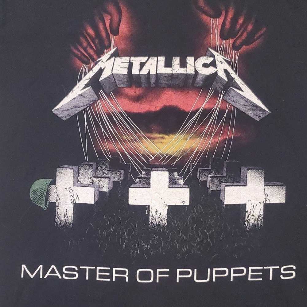 Vintage Metallica Master of Puppets T shirt Small - image 3
