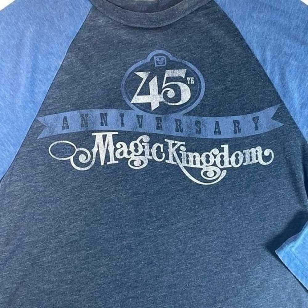 Disney Magic Kingdom 45th Anniversary Ringer Tee - image 2