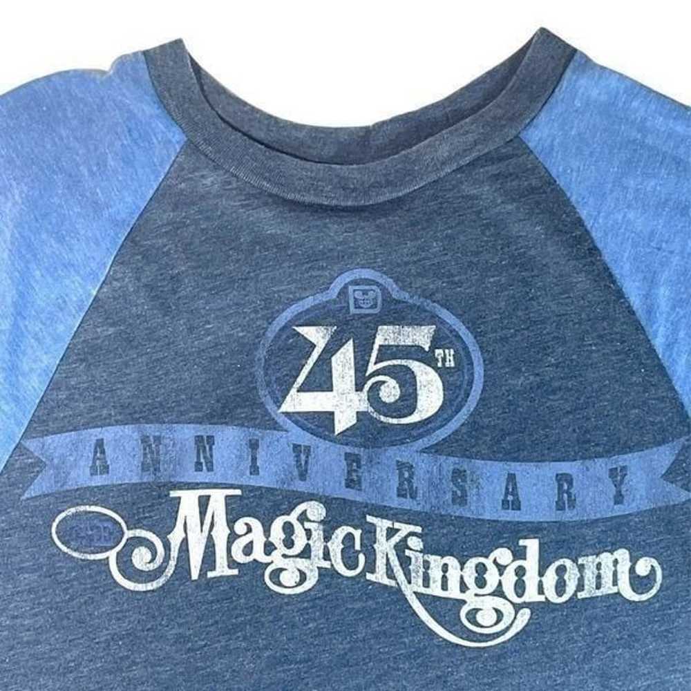 Disney Magic Kingdom 45th Anniversary Ringer Tee - image 3