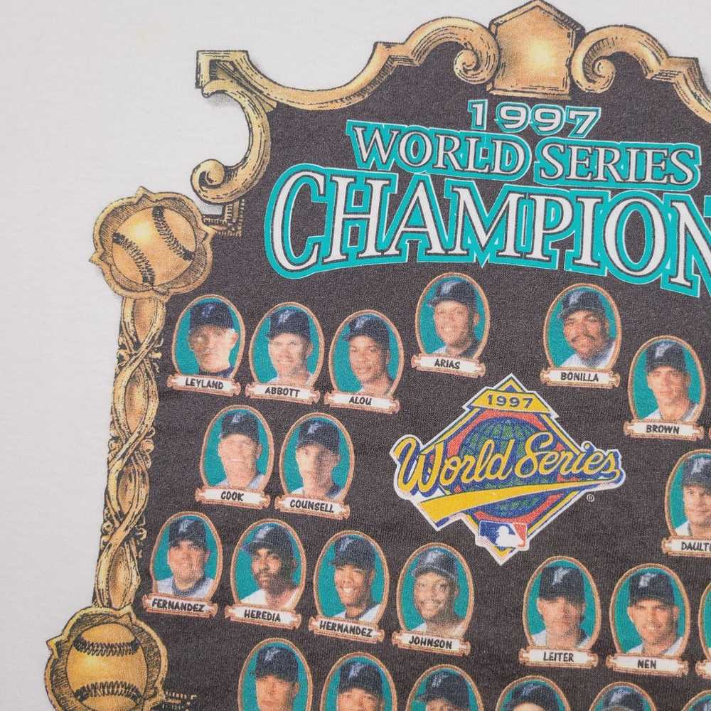 Vintage 1997 STARTER Florida Marlins World Series… - image 9