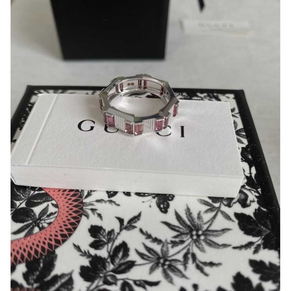 Gucci Gucci Link To Love white gold ring - image 5