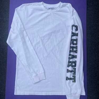 CARHARTT Work in Progress Long Sleeve Shirt white… - image 1