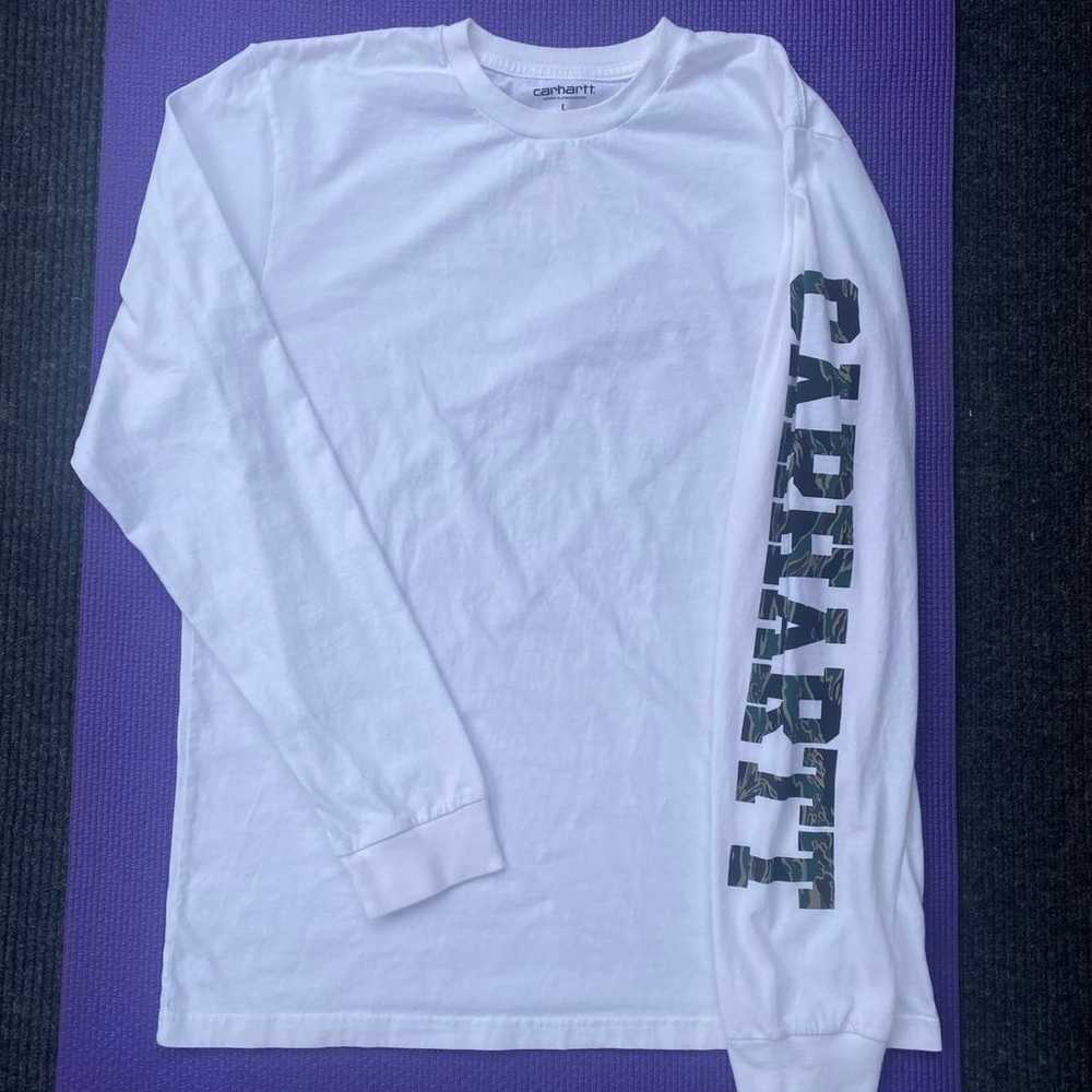CARHARTT Work in Progress Long Sleeve Shirt white… - image 6