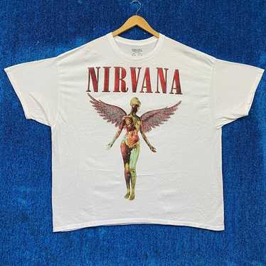 Nirvana In Utero Rock T-shirt Size 2XL