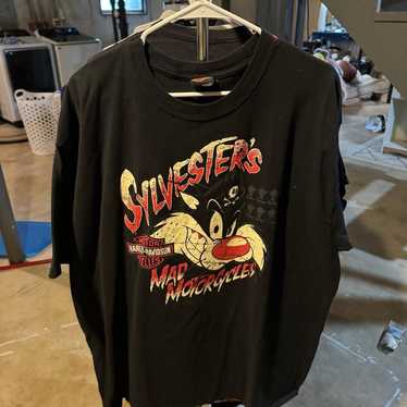 Size 2XL Warner Brothers Harley Davidson Shirt - image 1