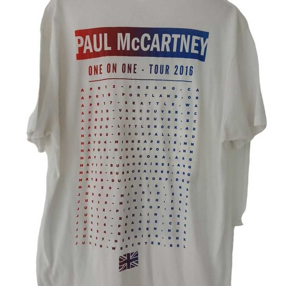 T-Shirt Paul McCartney One On One Tour 2016 US & … - image 2