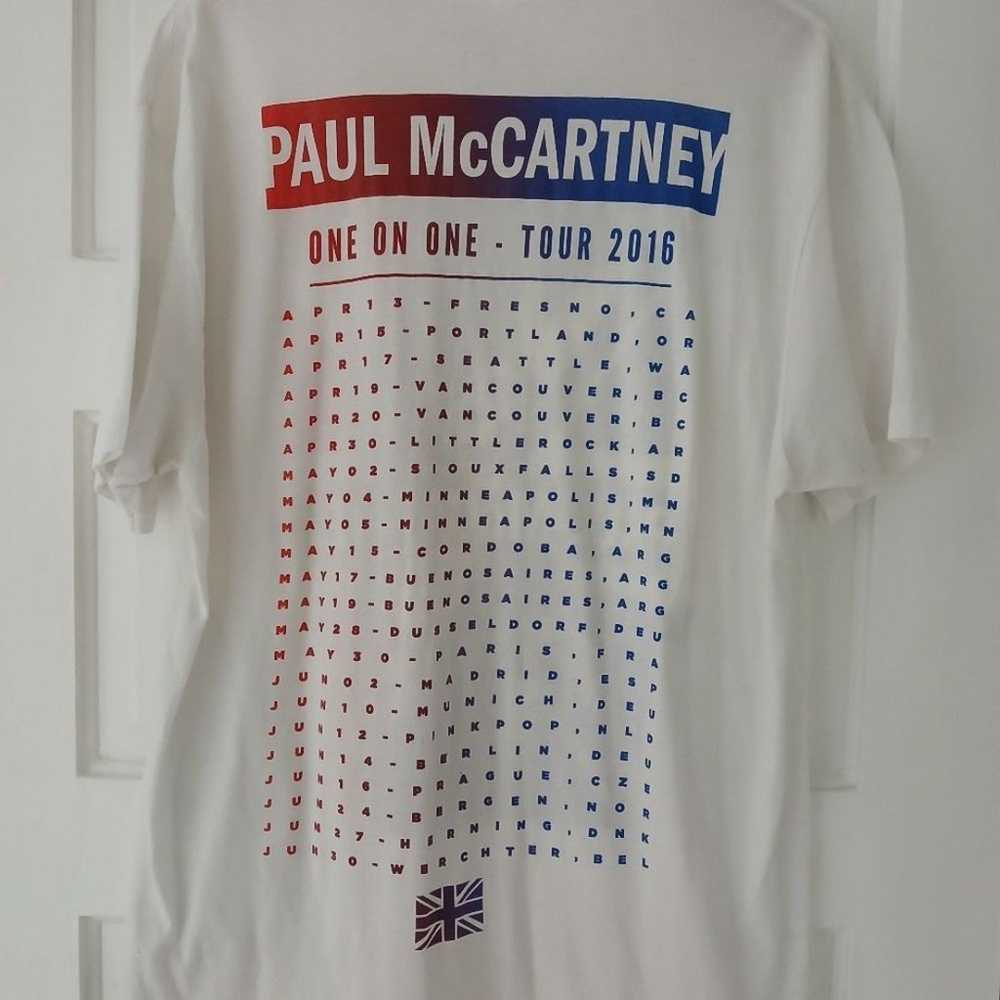 T-Shirt Paul McCartney One On One Tour 2016 US & … - image 7