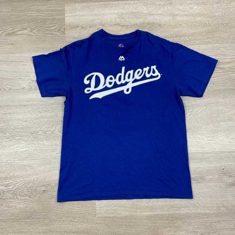 Majestic LA Dodgers Clayton Kershaw T Shirt Men's… - image 2