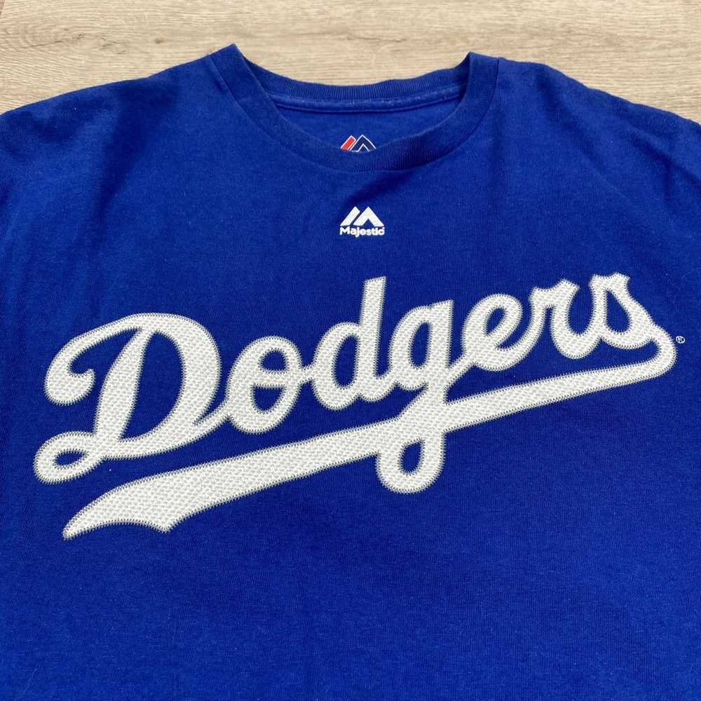 Majestic LA Dodgers Clayton Kershaw T Shirt Men's… - image 3