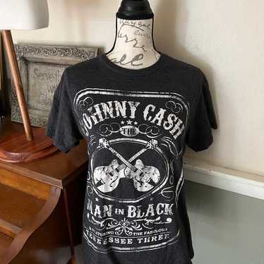 Johnny Cash The Man In Black Tee Shirt