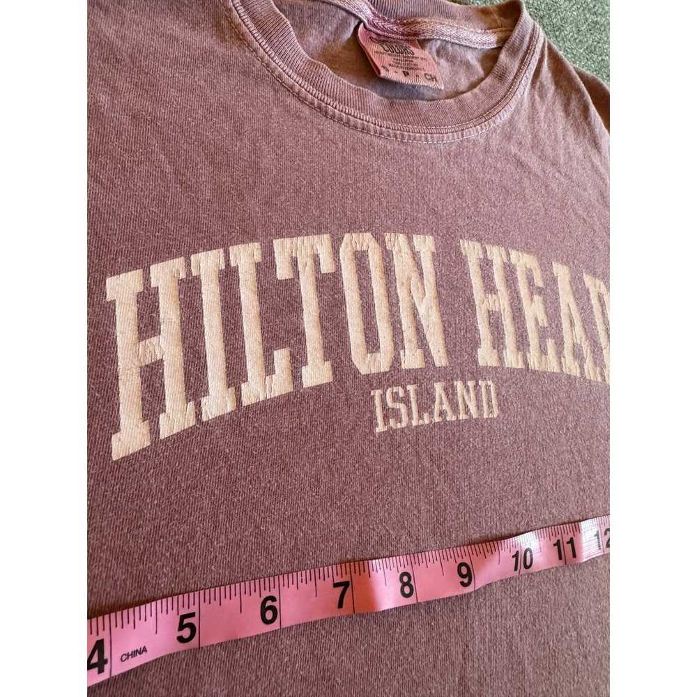 Comfort Colors Heathered Red Hilton Head Island S… - image 4