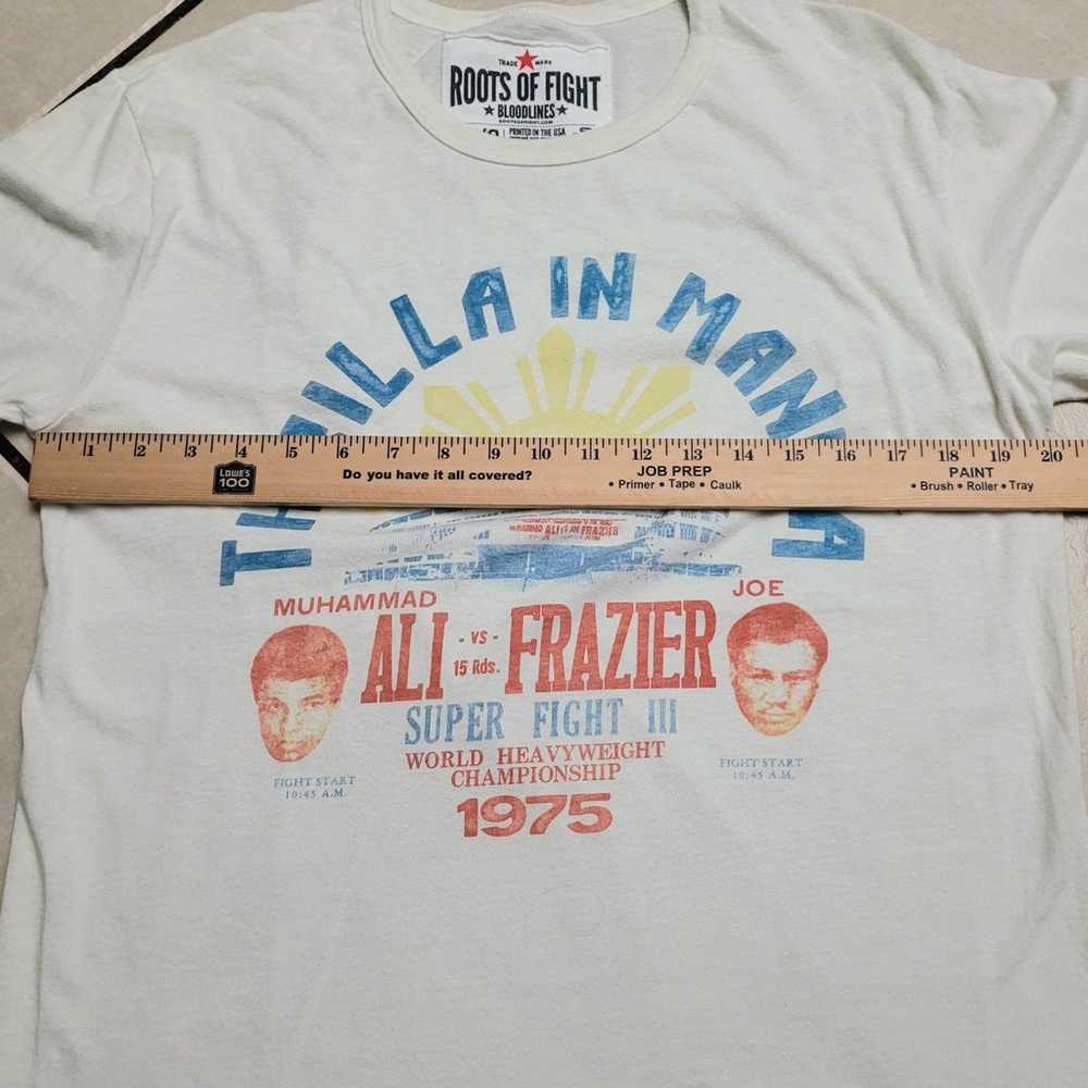 Muhammad Ali Joe Frazier Roots of Fight T Shirt S… - image 11