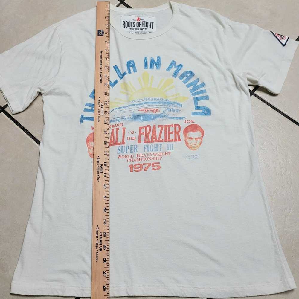 Muhammad Ali Joe Frazier Roots of Fight T Shirt S… - image 12