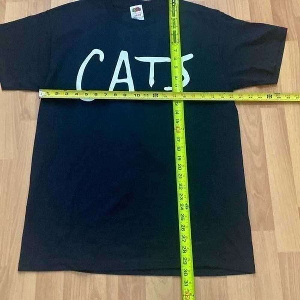 Fruit of the Loom 1981 Broadway T Shirt Cats Blac… - image 7
