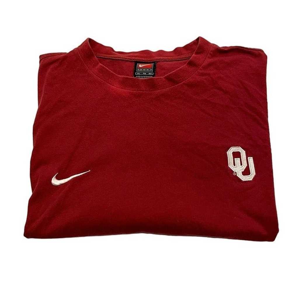Oklahoma Sooners Nike Team Short Sleeve Shirt Men… - image 1