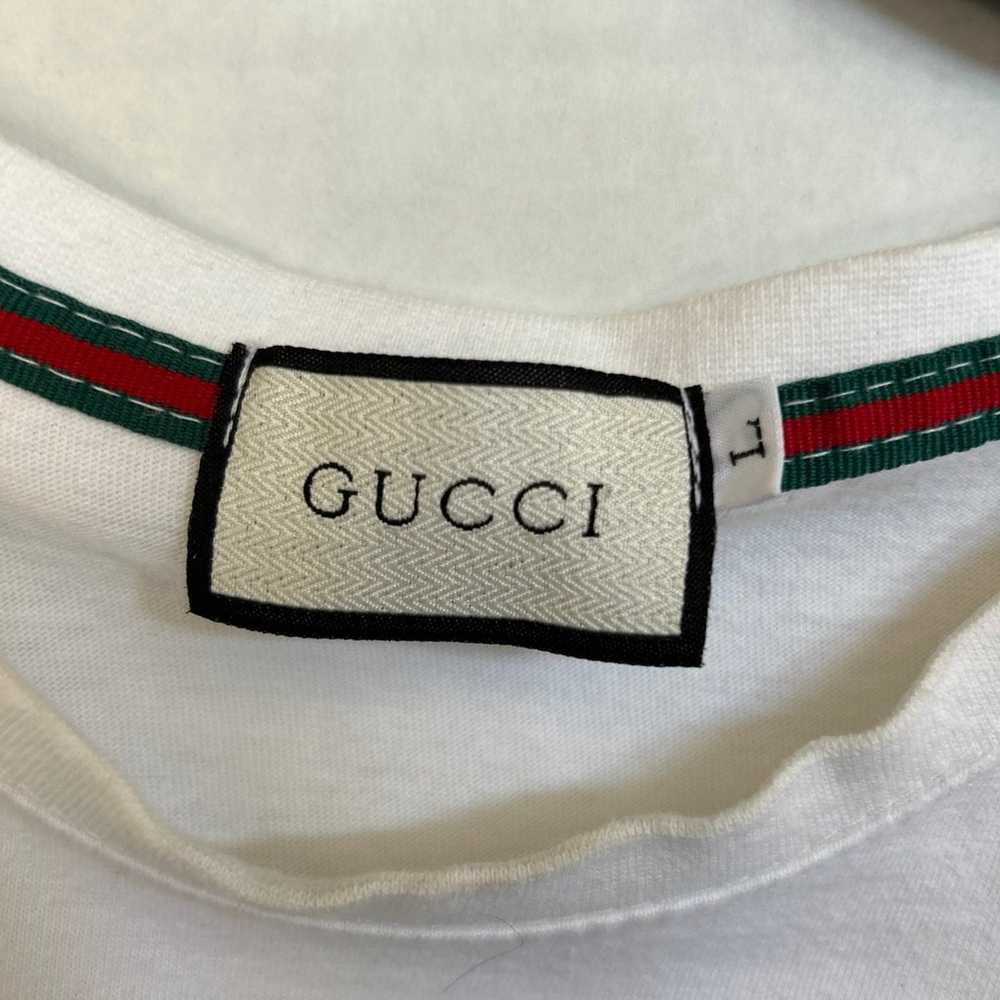 Gucci White T-Shirt Size L - image 2