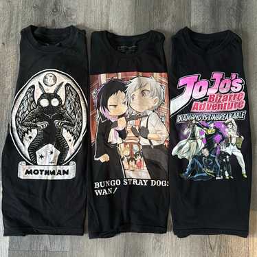 Lot of anime t shirt
