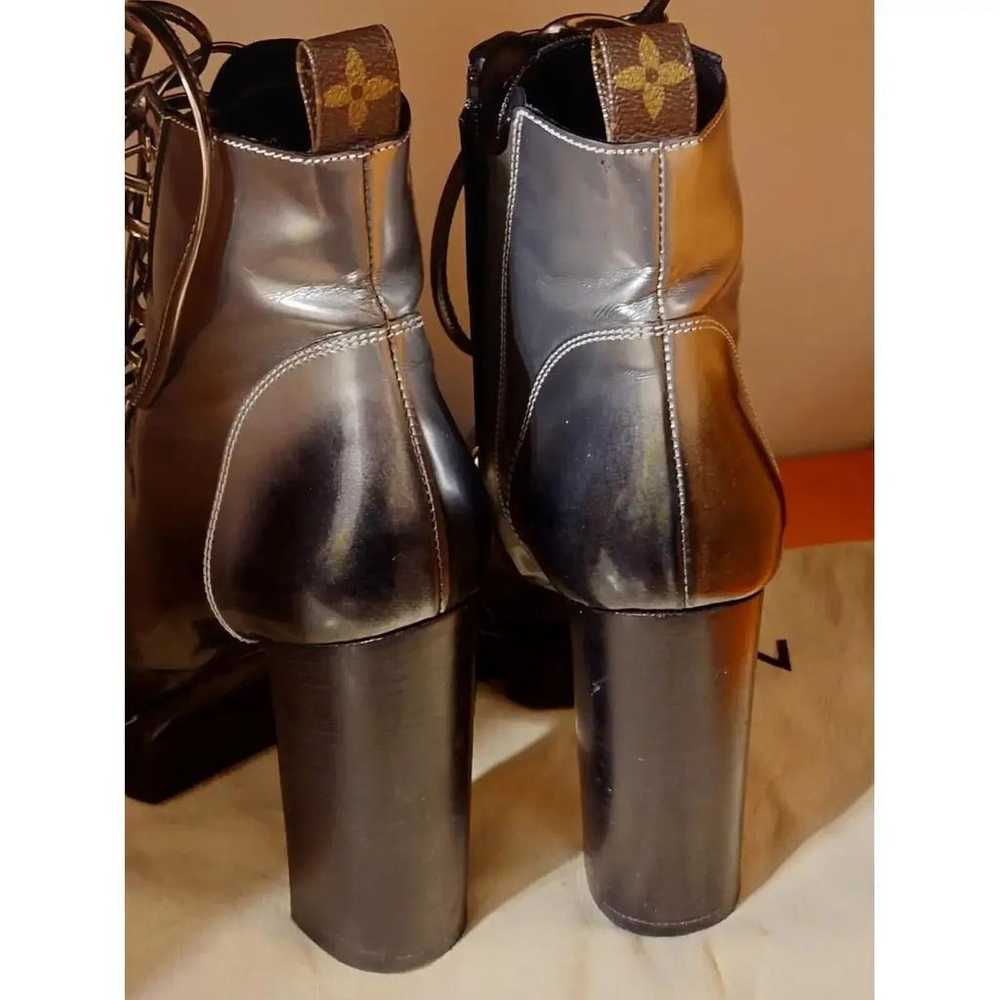 Louis Vuitton Star Trail leather biker boots - image 4