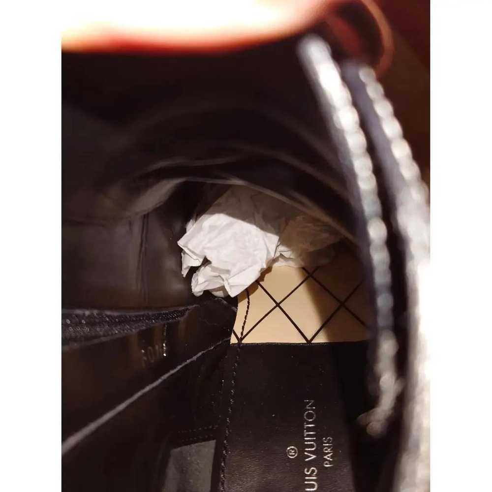 Louis Vuitton Star Trail leather biker boots - image 9