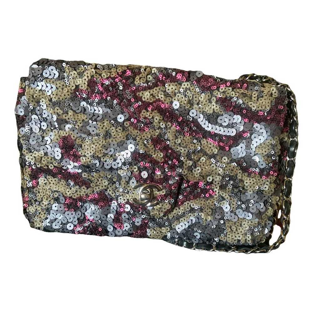 Chanel Timeless/Classique glitter crossbody bag - image 1