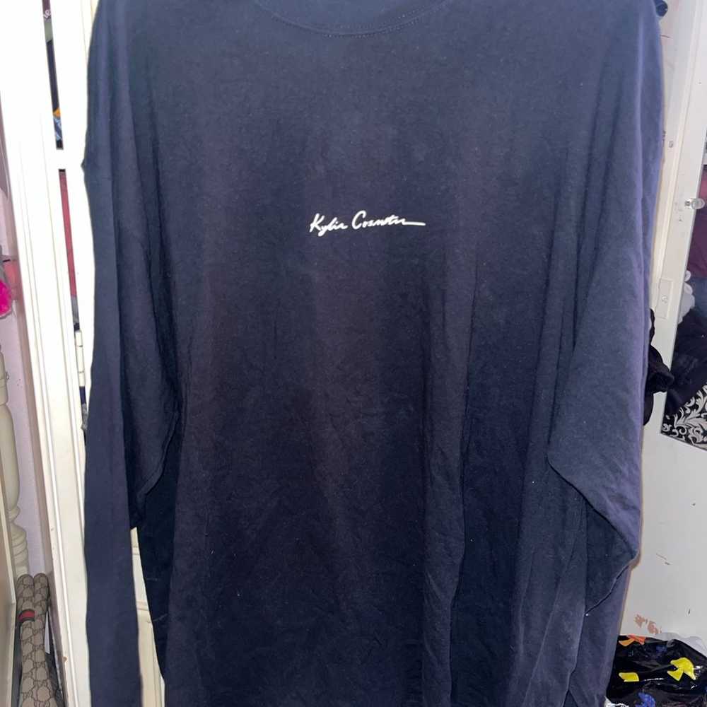 Kylie Jenner Black Long-Sleeve Shirt (Size:2XL) - image 2