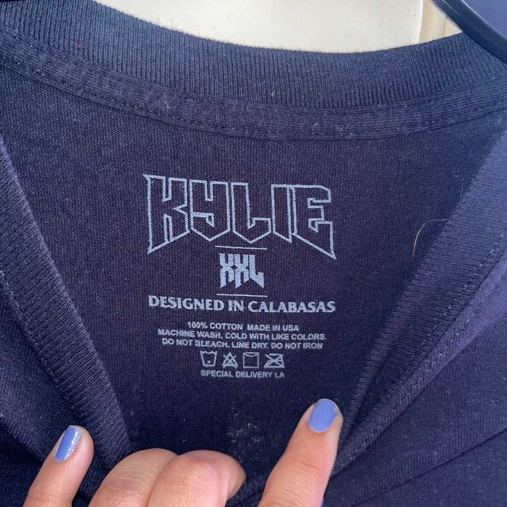 Kylie Jenner Black Long-Sleeve Shirt (Size:2XL) - image 3