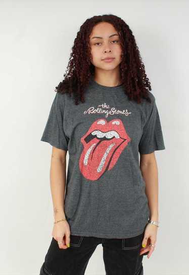 "Vintage the rolling stones grey graphic t shirt - image 1