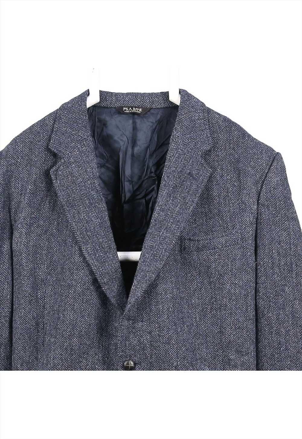 Vintage 90's Harris Tweed Blazer Tweed Wool Jacke… - image 3
