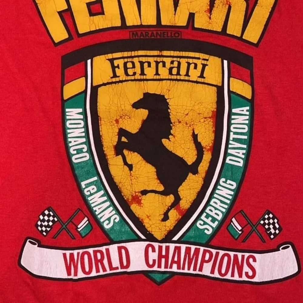 Vintage Ferrari T-Shirt - image 3