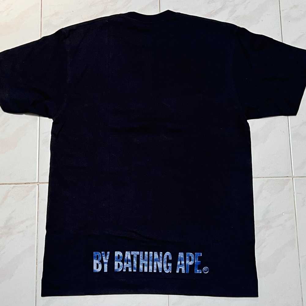 AAPE Now By A Bathing Ape Vintage T Shirt Blue Ca… - image 4